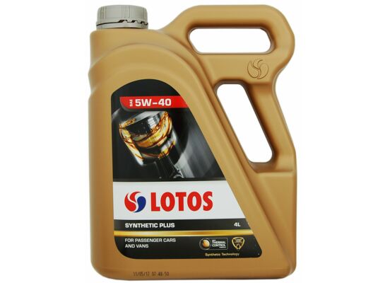 Olej SYNTHETIC PLUS 5W-40 4 l Lotos