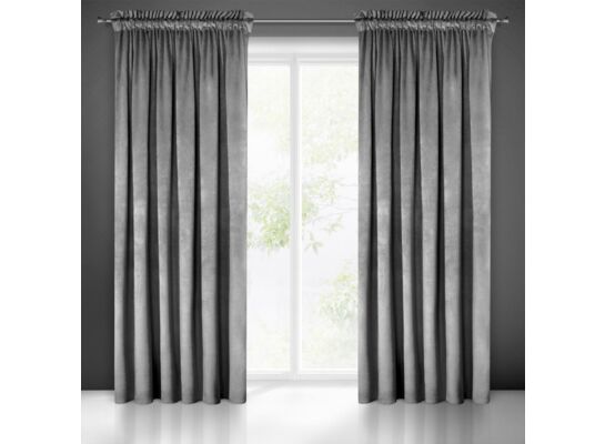 Zasłona MELANIE 140 x 270 cm taśma stalowy