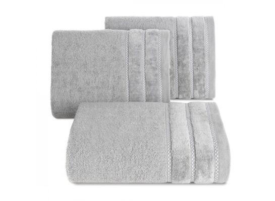Ręcznik DONA 50 x 90 cm stalowy
