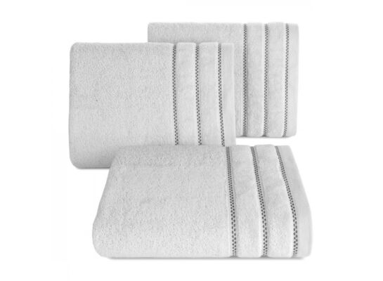 Ręcznik DONA 50 x 90 cm srebrny