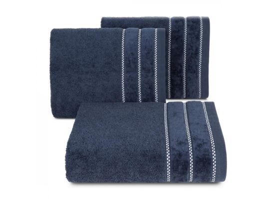 Ręcznik DONA 50 x 90 cm granatowy