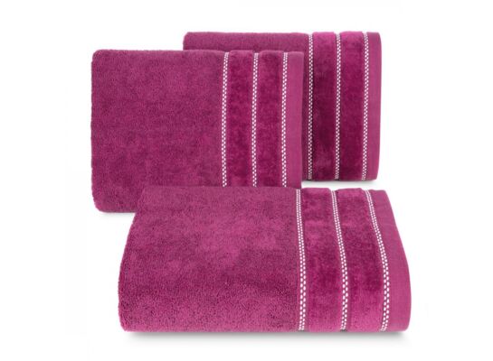 Ręcznik DONA 70 x 140 cm amarantowy