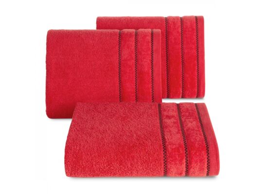 Ręcznik DONA 70 x 140 cm czerwony