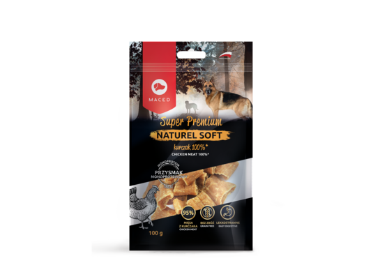 Przysmak dla psa Super Premium kurczak Natural Soft 100 g Maced