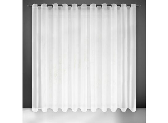Firana SAKALI 350 x 250 cm przelotki biały