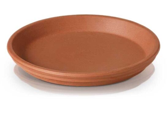 Podstawka pod doniczkę 25 cm czerwona