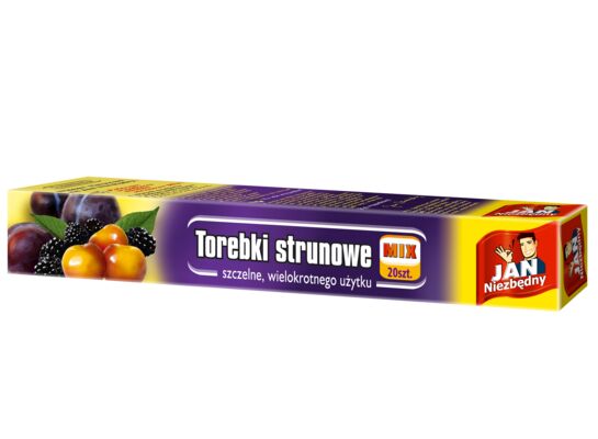 Torebki strunowe mix 20 sztuk Jan Niezbędny