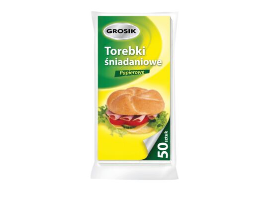 Torebki śniadaniowe papierowe GR 50 sztuk