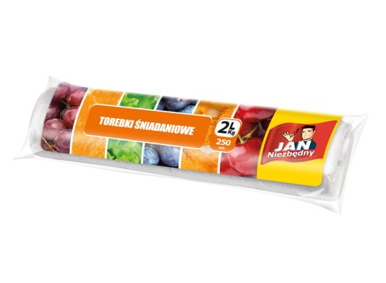 Torebki śniadaniowe 2 l 250 sztuk Jan Niezbędny