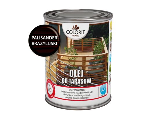 Olej do tarasów Palisander brazylijski 0,75 l