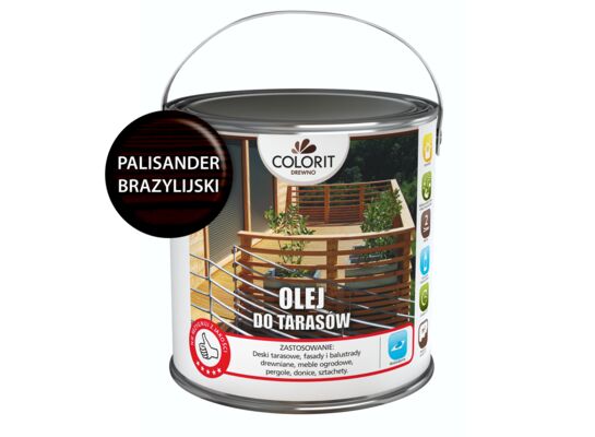 Olej do tarasów Palisander brazylijski 2,5 l