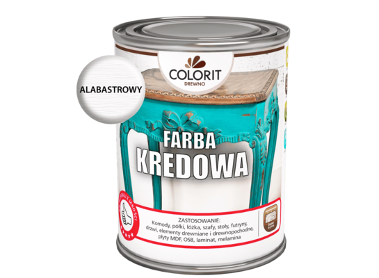 Farba kredowa do drewna Alabastrowy