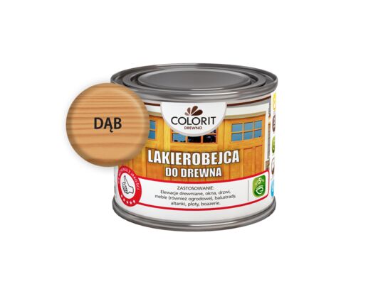 Lakierobejca do drewna Dąb 0,375 l Colorit Drewno