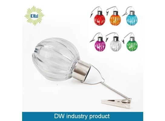 Lampa solarna 10 x 14 cm srebrna