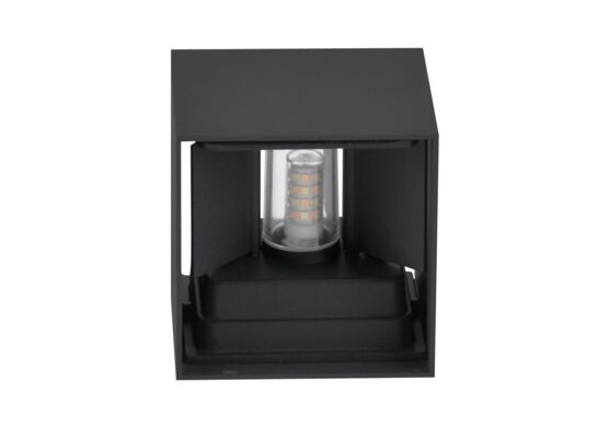 Kinkiet zewnętrzny KIOTO czarny 1xG9