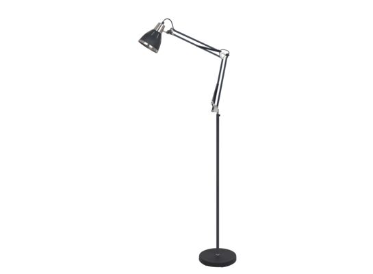 Lampa Stojąca Remiro E27 40W czarny