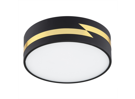 Plafon 2-płomienny mały EMPOLI 7054 E27 czarny