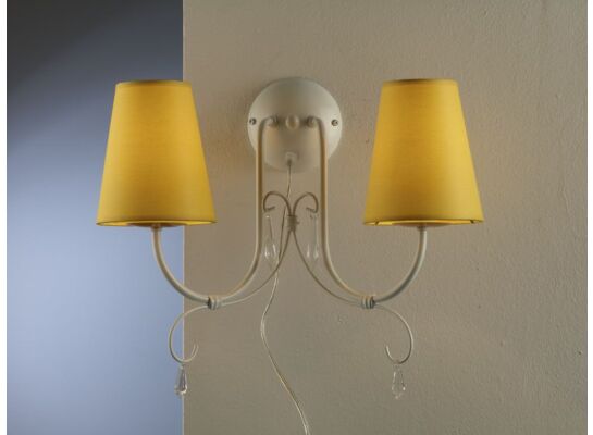 Kinkiet PICCOLO 566 E14 biały, żółty