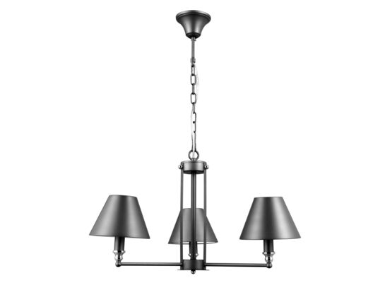 Lampa wisząca Banito E14 40W szary antracytowy