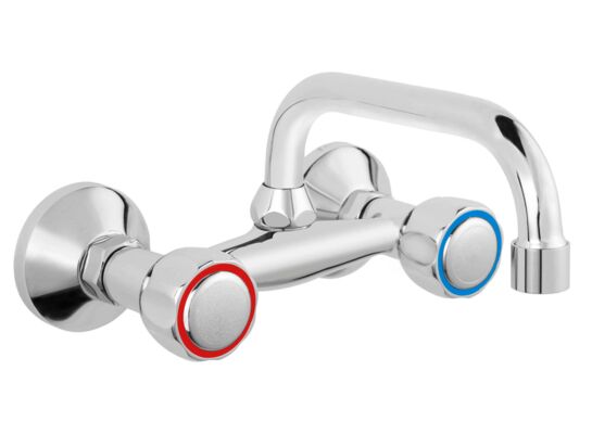 Bateria umywalkowa stojąca 1/2" STANDARD chrom B49