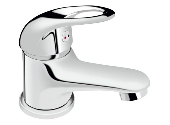 Bateria umywalkowa stojąca bez korka BRAVO chrom