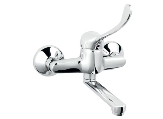 Bateria umywalkowa ścienna VASTO MEDICO chrom