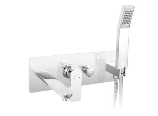 Bateria wannowa podtynkowa ALGEO SQUARE chrom