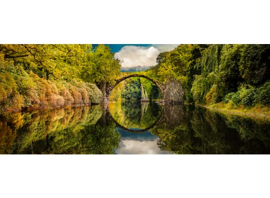 Obraz GLASSPIK VIEWS 50 x 125 cm EX528 DEVIL"S BRIDGE