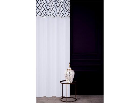 Firana PIECE OF CHIC 140 x 270 cm biały