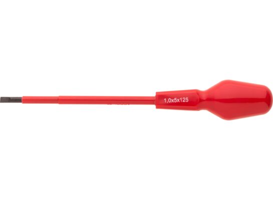 Wkrętak elektrotechniczny z izolacją 1000 V płaski SL5 x 125 mm