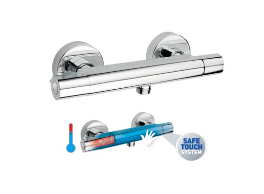 Bateria termostatyczna natryskowa TRINITY Safe Touch