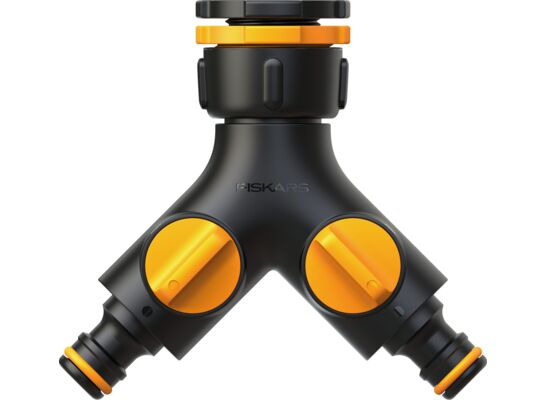 Przyłącze kranowe podwójne multi Fiskars