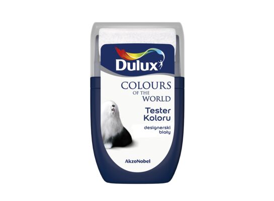 Farba lateksowa Dulux Kolory Świata tester - designerski biały