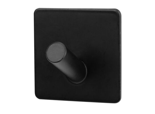 Wieszak samoprzylepny kwadrat Timo Black 1