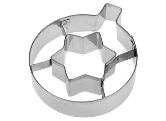 Wykrawaczki świąteczne bombki 3 sztuki