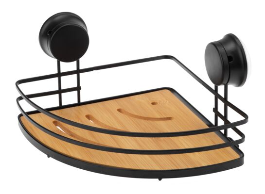 Półka narożna z przyssawkami Maxim