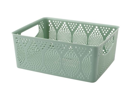 Koszyk RIO 25 x 20 x 10 cm mięta