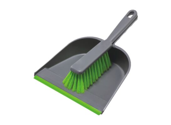 Zmiotka z szufelką z gumą