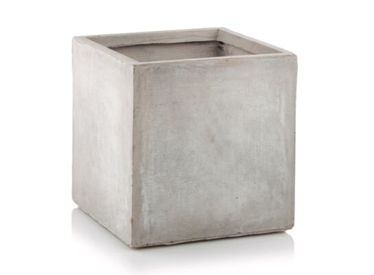 Donica Kwadrat brown sand 31 x 31 cm szary