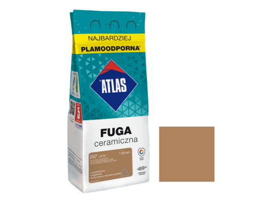 Fuga ceramiczna 207 latte alubag 2 kg ATLAS