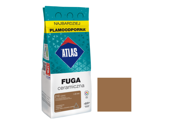 Fuga ceramiczna 210 kakao alubag 2 kg ATLAS
