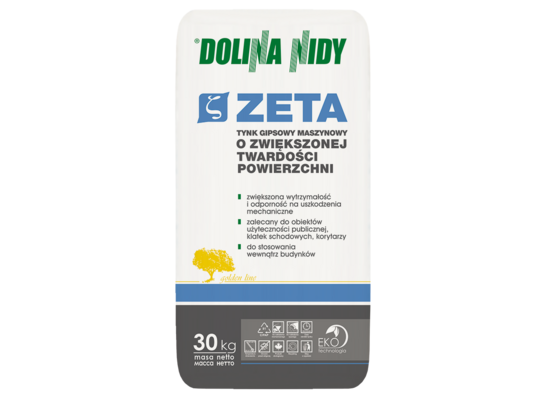 Tynk gipsowy maszynowy ZETA Dolina Nidy