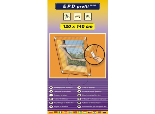 Moskitiera na okno dachowe