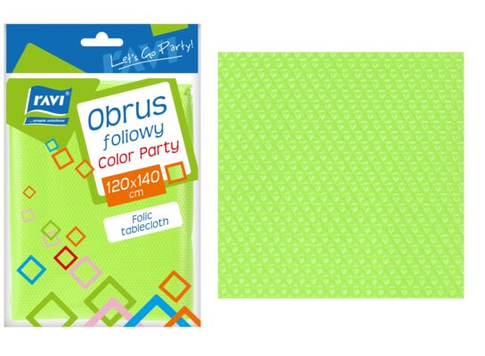 Obrus foliowy Color Party 120 x 140 cm