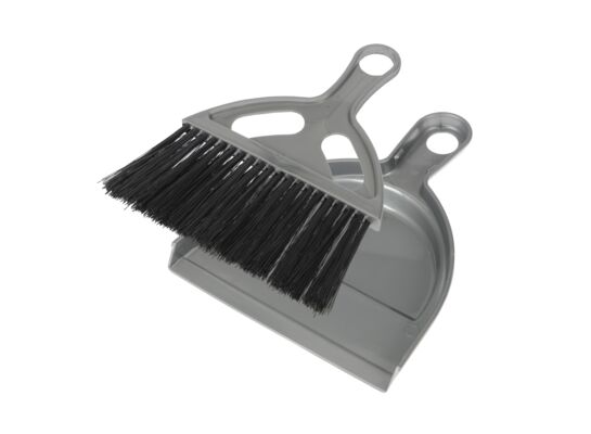 Zmiotka z szufelką mała II PLATINUM SILVER