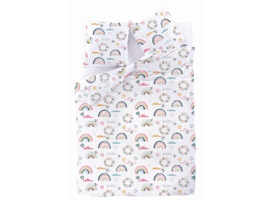 Pościel z microfibry Snoozy 140 x 200 cm + 1 x 50 x 60 cm mix