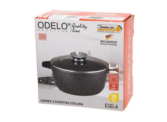 Garnek okrągły 20 cm GREBLON ESELA