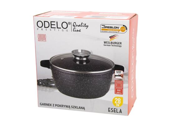 Garnek okrągły 28 cm GREBLON ESELA