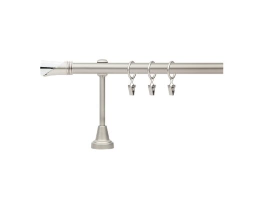 Karnisz pojedynczy Dunkan 19 mm 160 cm satyna