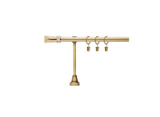 Karnisz pojedynczy Porto 19 mm 200 cm antyk